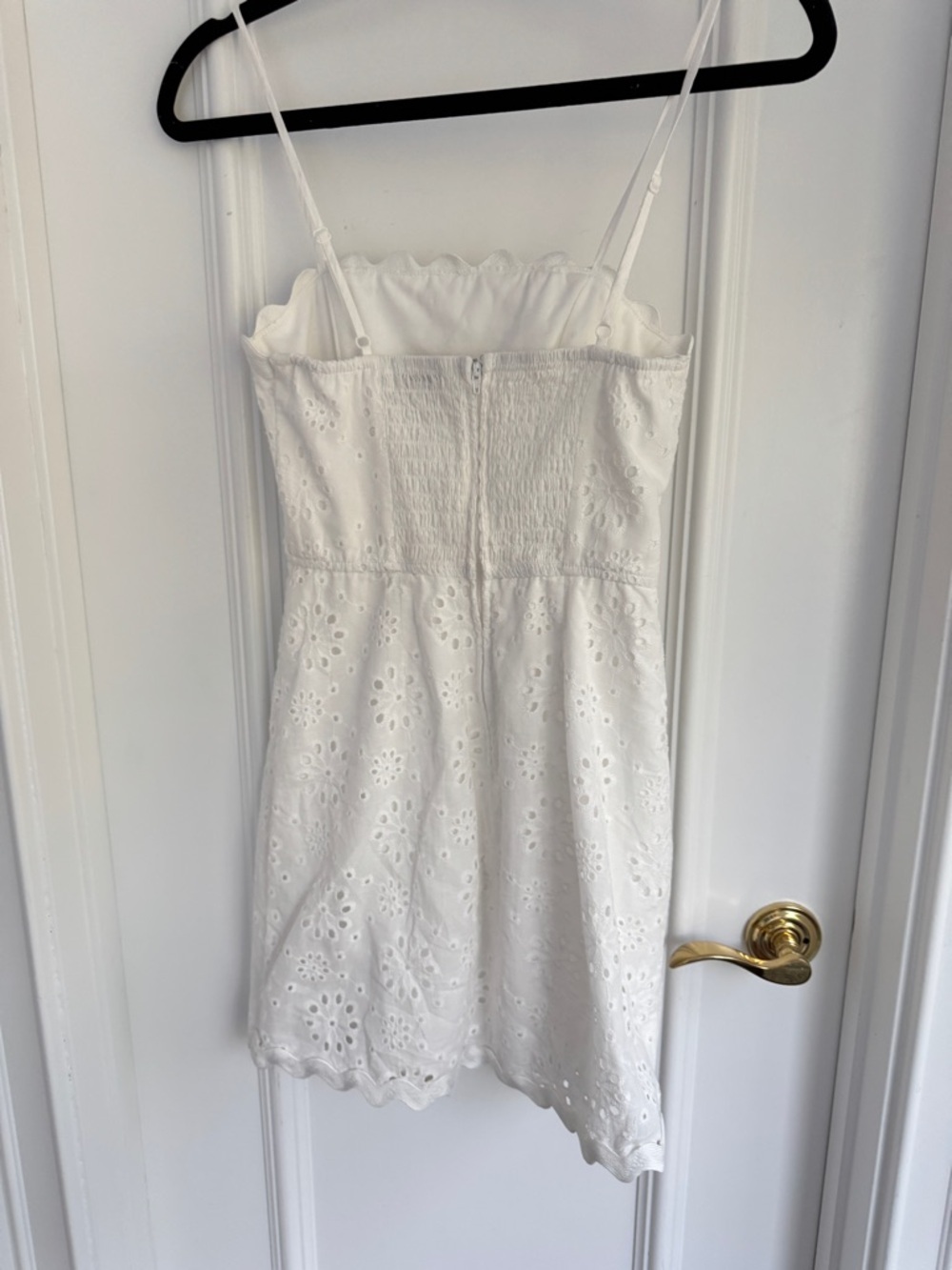 Francesca's Collections Roxanne Ric Rac Eyelet Mini Dress - Picture 5 of 7